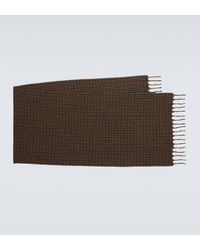 Loro Piana - Houndstooth Cashmere Scarf - Lyst