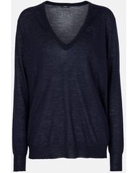 JOSEPH - Cashair Cashmere V-Neck Sweater - Lyst