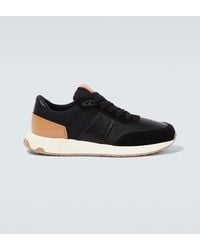 Tod's - Sneakers mit Leder - Lyst