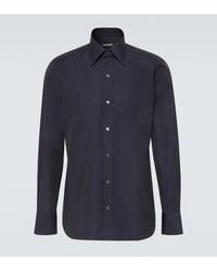 Tom Ford - Cotton Poplin Shirt - Lyst