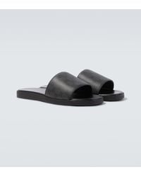 Gucci - Gg Canvas Slides - Lyst
