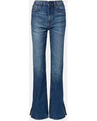 Chloé - Jeans Flared De Tiro Alto - Lyst