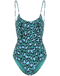 Diane von Furstenberg Badeanzug Gabriela - Blau