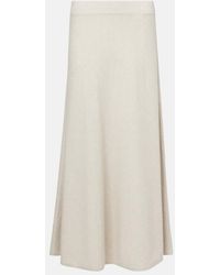 Lisa Yang - Torie High-Rise Cashmere Maxi Skirt - Lyst