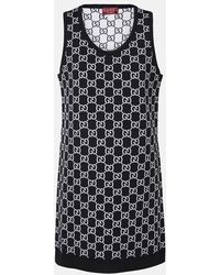 Gucci - Gg Knit Dress - Lyst
