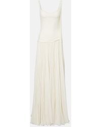 Marmar Halim - Ana Crepe And Chiffon Gown - Lyst
