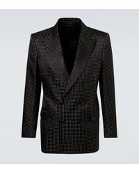 Tom Ford - Polka-Dot Silk Satin Suit Jacket - Lyst