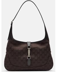 Gucci - Jackie 1961 Medium Canvas Shoulder Bag - Lyst