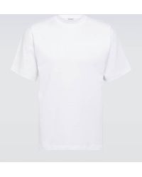 Burberry - Camiseta de jersey de algodon estampada - Lyst