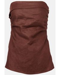 Faithfull the Brand - Caen Linen Top - Lyst