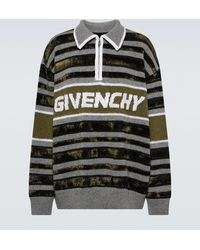 Givenchy - Pullover in misto lana a righe - Lyst