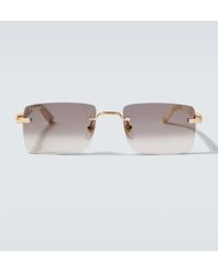 Cartier - Signature C De Cartier Rectangular Sunglasses - Lyst