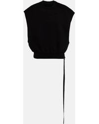 Rick Owens - T-shirt oversize in cotone - Lyst