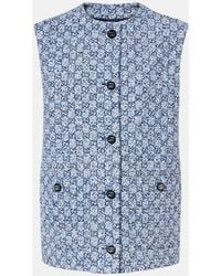 Gucci - Gg Tweed Vest - Lyst