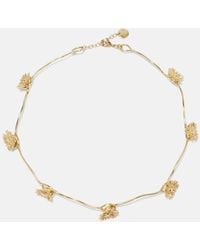 ALÉMAIS - Team Spirit-Plated Chain Necklace - Lyst