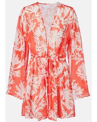 Alexandra Miro - Chloe Floral Georgette Kaftan - Lyst