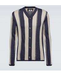 Comme des Garçons - Cardigan in jersey a righe - Lyst