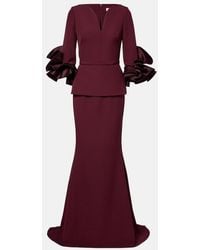 Safiyaa - Clemenza Crepe Gown - Lyst