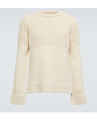 Jil Sander - Cotton And Wool Sweater - Lyst