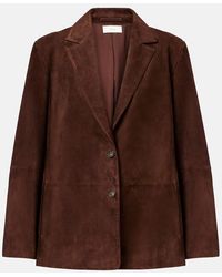 Vince - Suede Blazer - Lyst