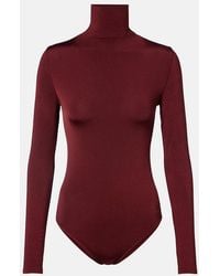 Wolford - Body Colorado De Cuello Alto - Lyst