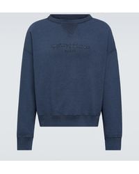 Maison Margiela - Logo Cotton Jersey Sweatshirt - Lyst