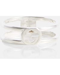 Gucci - Ring Interlocking G Aus Sterlingsilber - Lyst