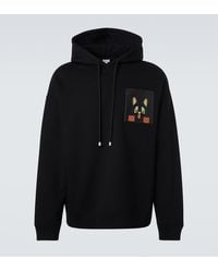 Loewe - X Louis Wain Cotton Fleece Hoodie - Lyst