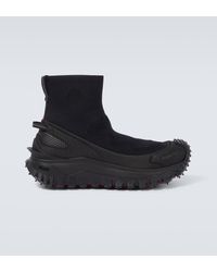 Moncler - Trailgrip Knit Sneakers - Lyst