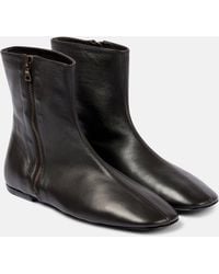 Dries Van Noten - Leather Ankle Boots - Lyst