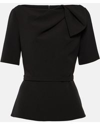 Safiyaa - Gathered Top - Lyst