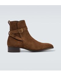 Tom Ford - Kenneth Suede Ankle Boots - Lyst