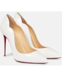 Christian Louboutin - Hot Chick 100 Patent-Leather Courts - Lyst