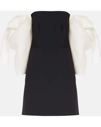 Carolina Herrera - Abito Corto Con Fiocchi - Lyst