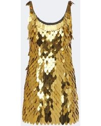 Rabanne - Sequined Minidress - Lyst