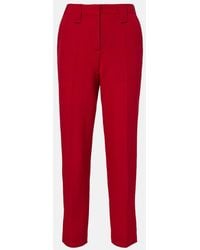 Versace - Virgin Wool Slim Pants - Lyst