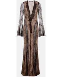 Bananhot - Nori Lace Maxi Dress - Lyst