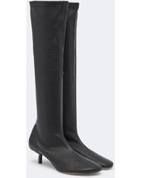Jacquemus - Collant Leather Knee-High Boots - Lyst