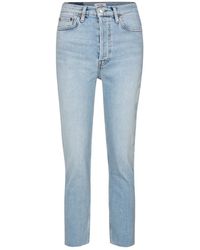 RE/DONE - 90S High-Rise Slim Jeans - Lyst