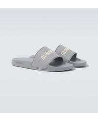 Burberry - Logo Slides - Lyst