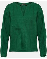 Loro Piana - Arsene Linen And Wool Shirt - Lyst