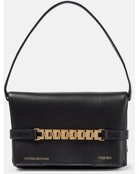 Victoria Beckham - Mini Chain Leather Shoulder Bag - Lyst