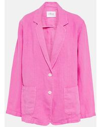 Velvet - Cassie Linen Blazer - Lyst