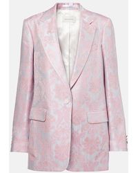 Dries Van Noten - Blazer Aus Jacquard - Lyst