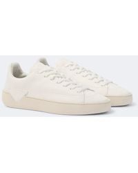 Prada - Court Leather Sneakers - Lyst