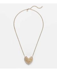 Sydney Evan - Heart Large 14Kt Pendant Necklace With Diamonds - Lyst