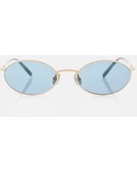 Brunello Cucinelli - Timeless Reflections Round Sunglasses - Lyst