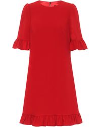 Dolce & Gabbana Exklusiv bei Mytheresa – Kleid aus Jersey - Rot