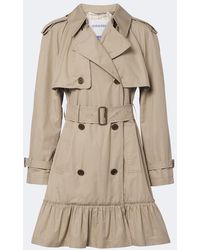 Burberry - Tillydrine Cotton Gabardine Trench Coat - Lyst