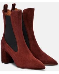 Paris Texas - Anja 70 Suede Ankle Boots - Lyst